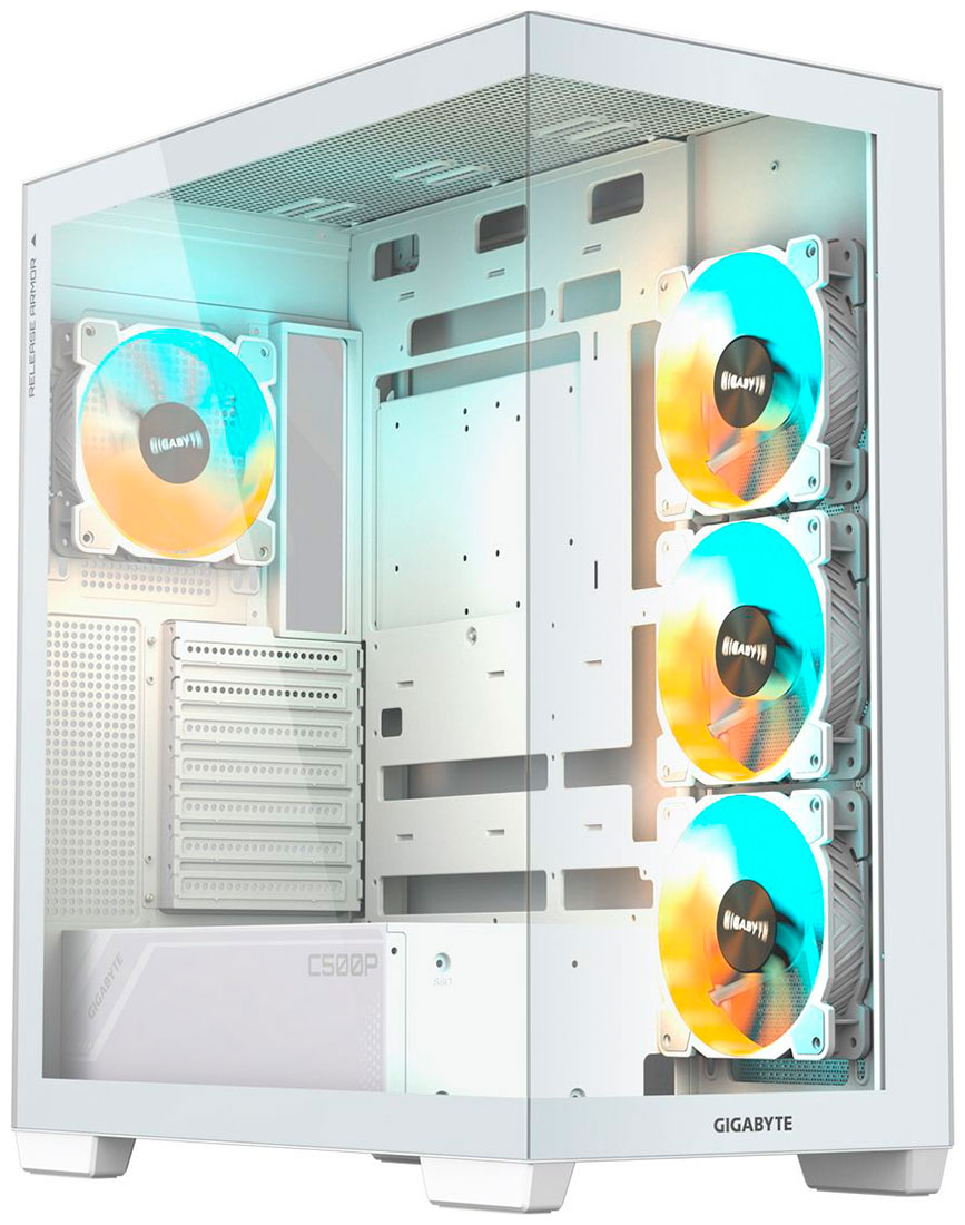 Изображение товара Компьютерный корпус Gigabyte C500PI ST White (GB-C500PI ST)
