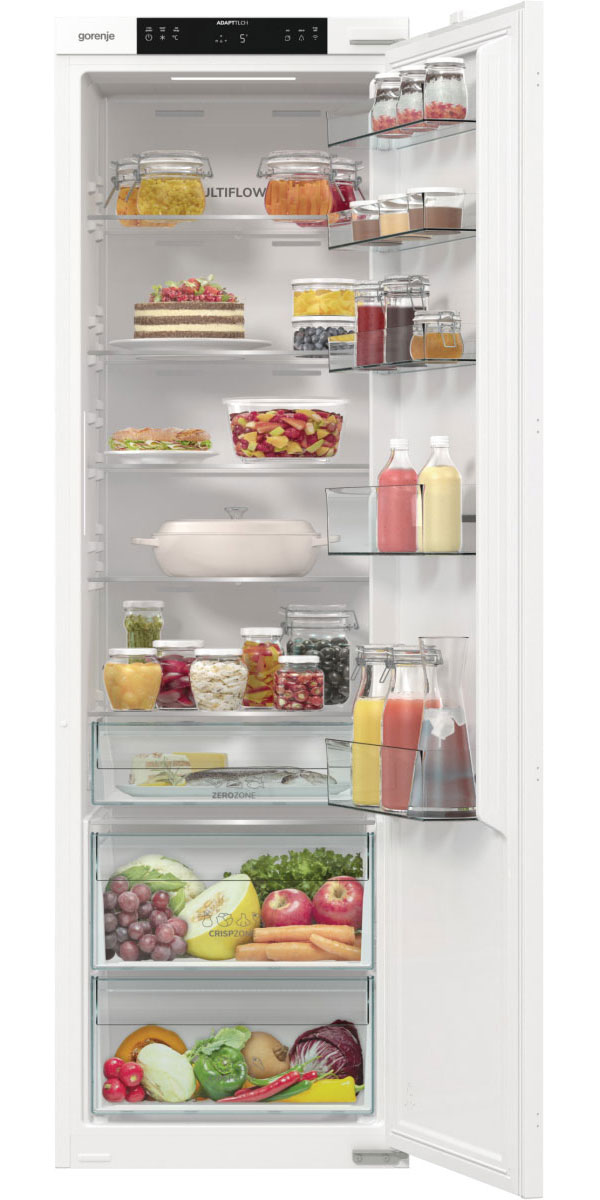

Встраиваемый однокамерный холодильник Gorenje RI517E41WF, Белый