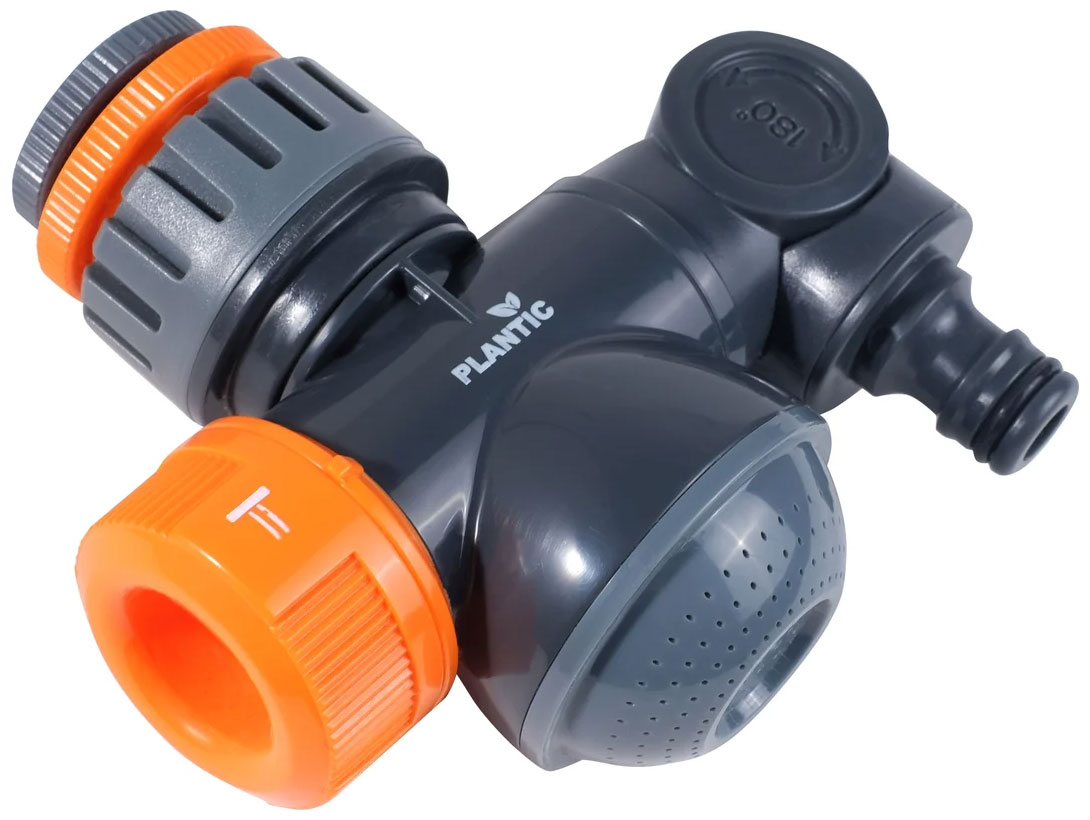 

Штуцер для крана Plantic 1/2"-3/4 -1" с душем, Light (39384-01)