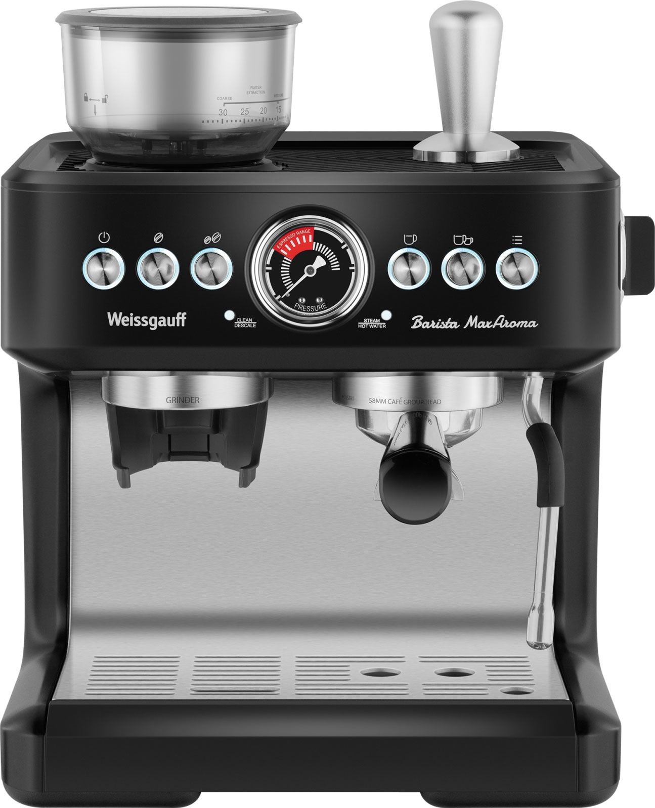 Изображение товара Кофейная станция Weissgauff WCM 685 Barista MaxAroma Pro Nero