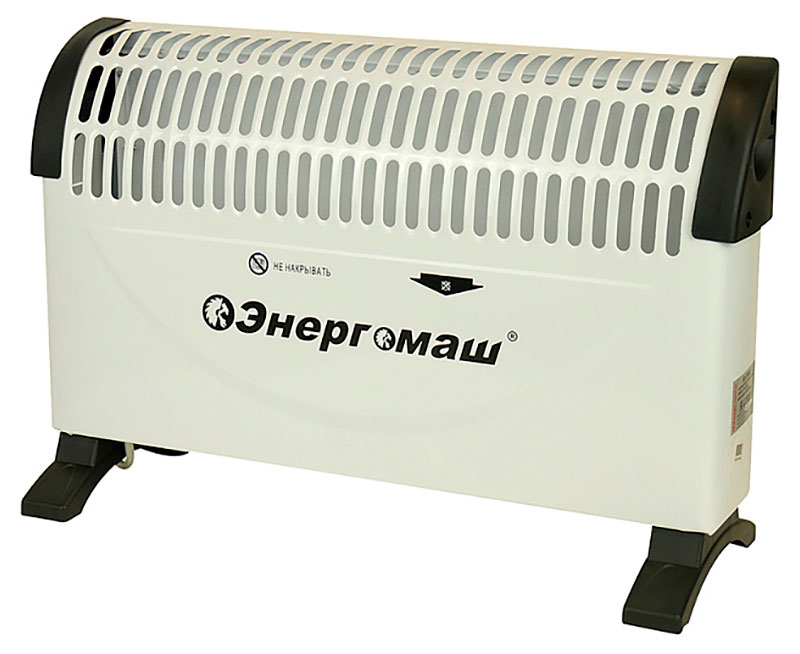 Изображение товара Конвектор Энергомаш КО-1500С 1500 Вт напольный/настенный бесшумный отопитель