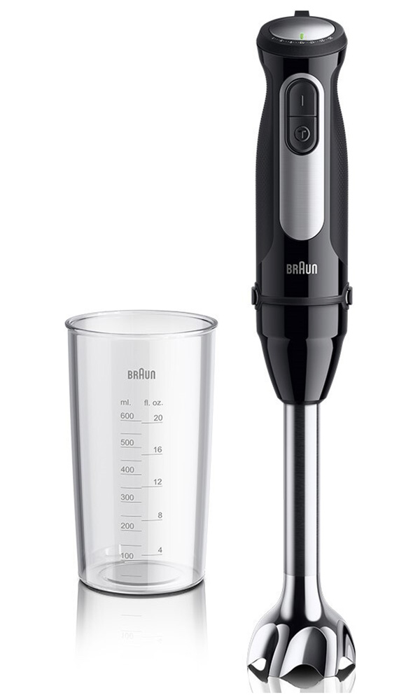 

Погружной блендер Braun MQ55001MBK, Черный/нержавеющая сталь