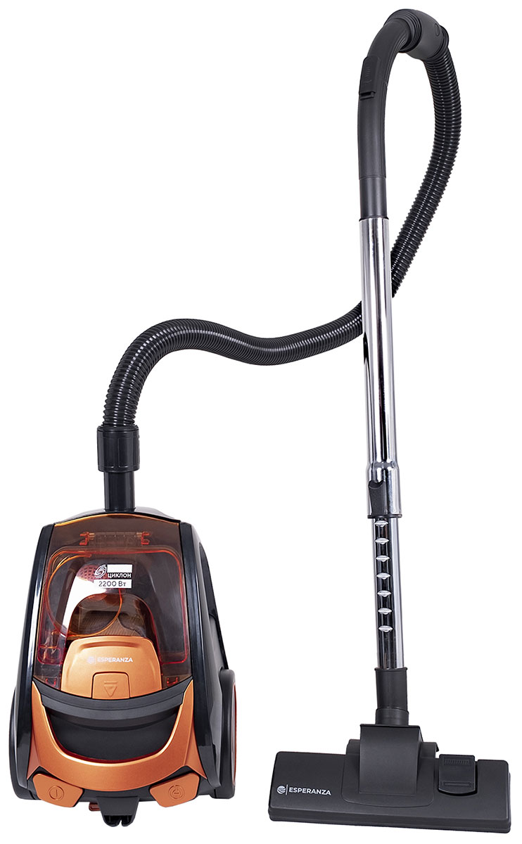 Изображение товара Пылесос напольный Esperanza VC-C211 с циклонной системой и HEPA-фильтром