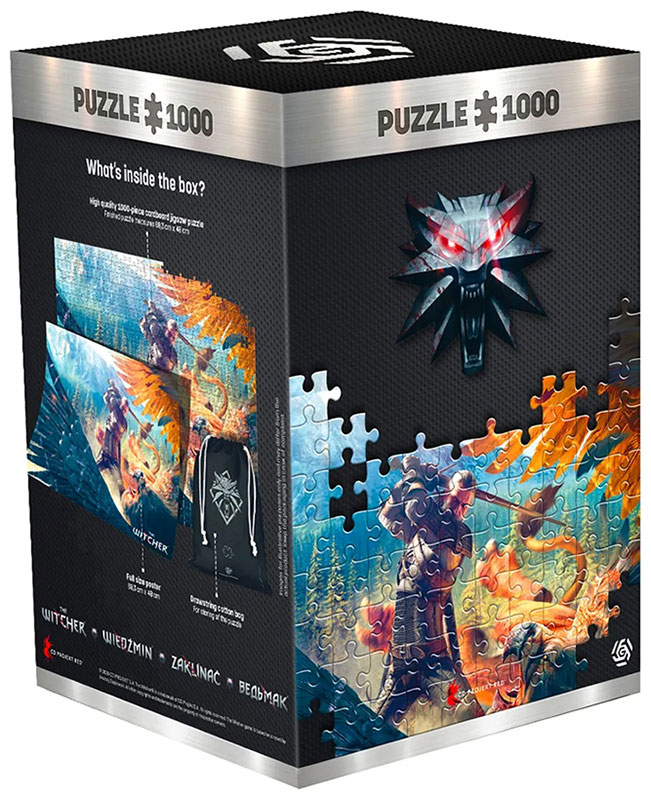 Пазл Good Loot The Witcher Griffin Fight, 1000 элементов Пазл Good Loot The Witcher Griffin Fight, 1000 элементов
