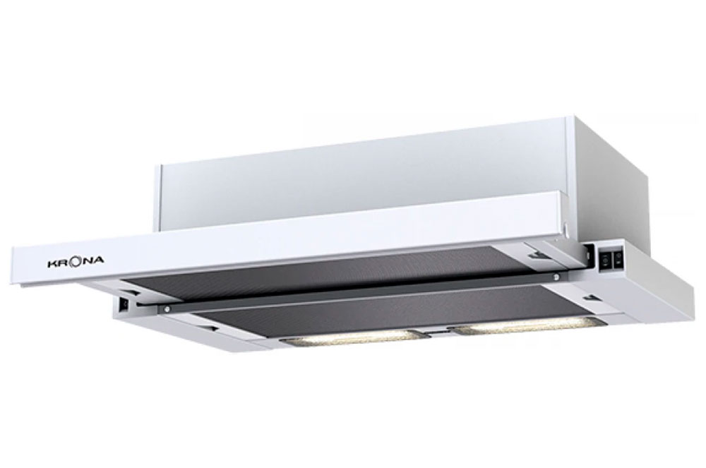 Изображение товара Вытяжка Krona KAMILLA ECO 600 W телескопическая автоматическая с подсветкой
