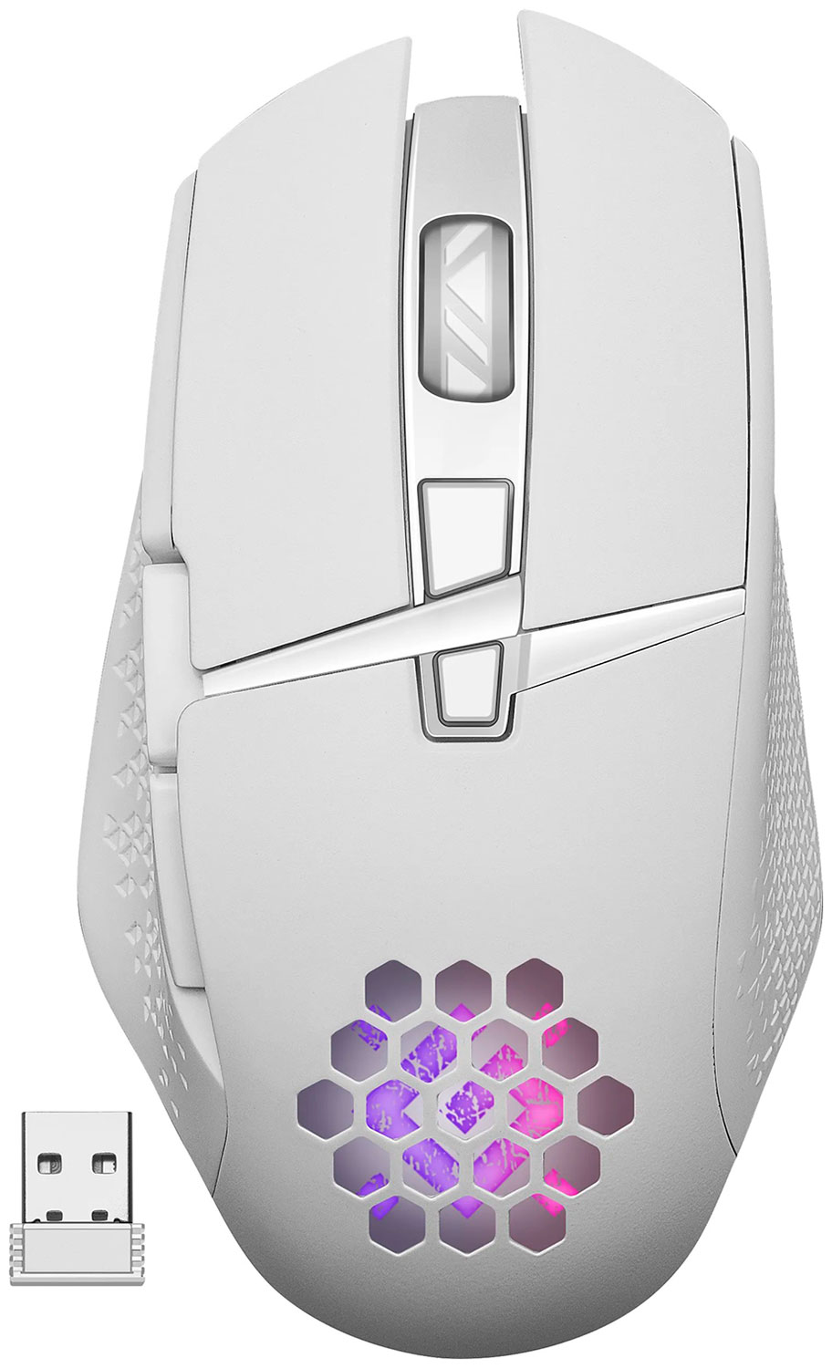 Изображение товара Беспроводная игровая мышь Defender Glory GM-514, белая, 1200/2400/3200 DPI