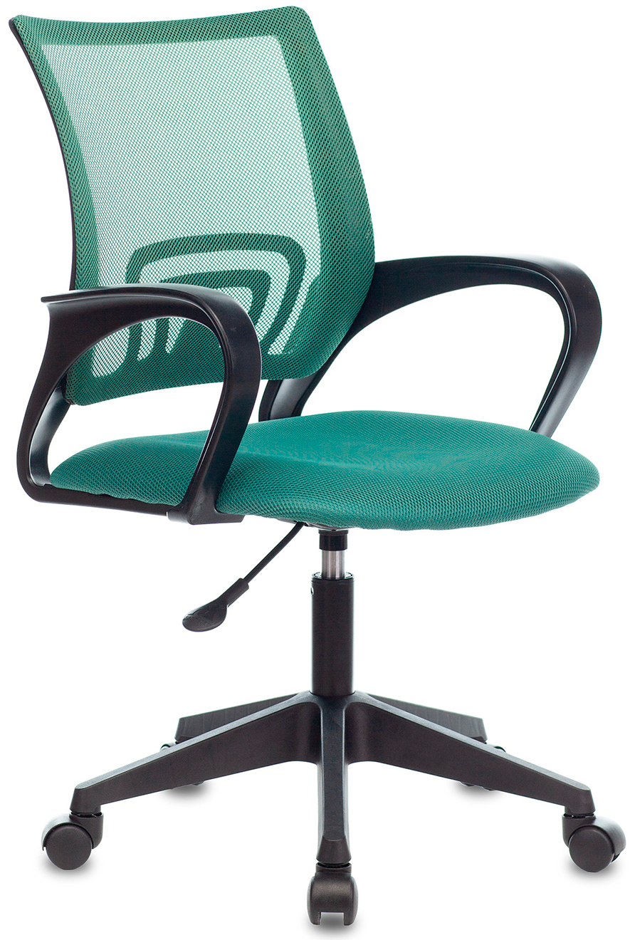Изображение товара Кресло офисное Бюрократ CH-695NLT зеленое сетка ткань пластик