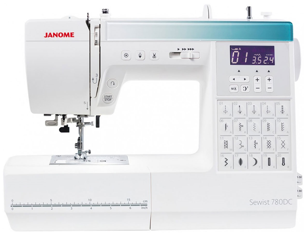 

Швейная машина Janome Sewist 780DC белый