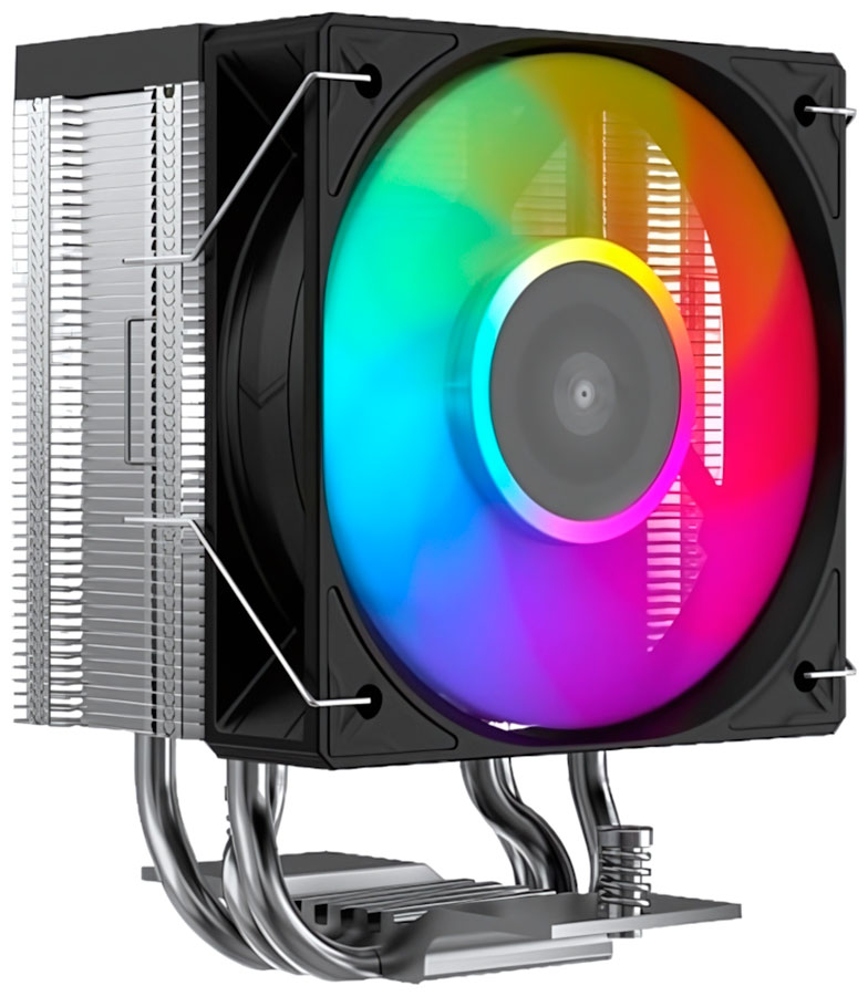 Изображение товара Кулер для процессора Sama X30L с ARGB подсветкой и хорошей теплоотдачей