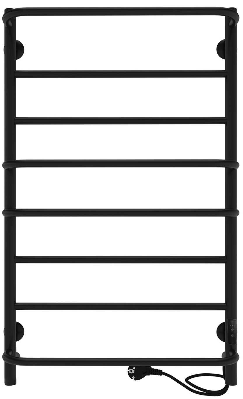 Изображение товара Электрический полотенцесушитель Indigo Europe Lux, без полки, черный муар (LELLE80-50BRRt)