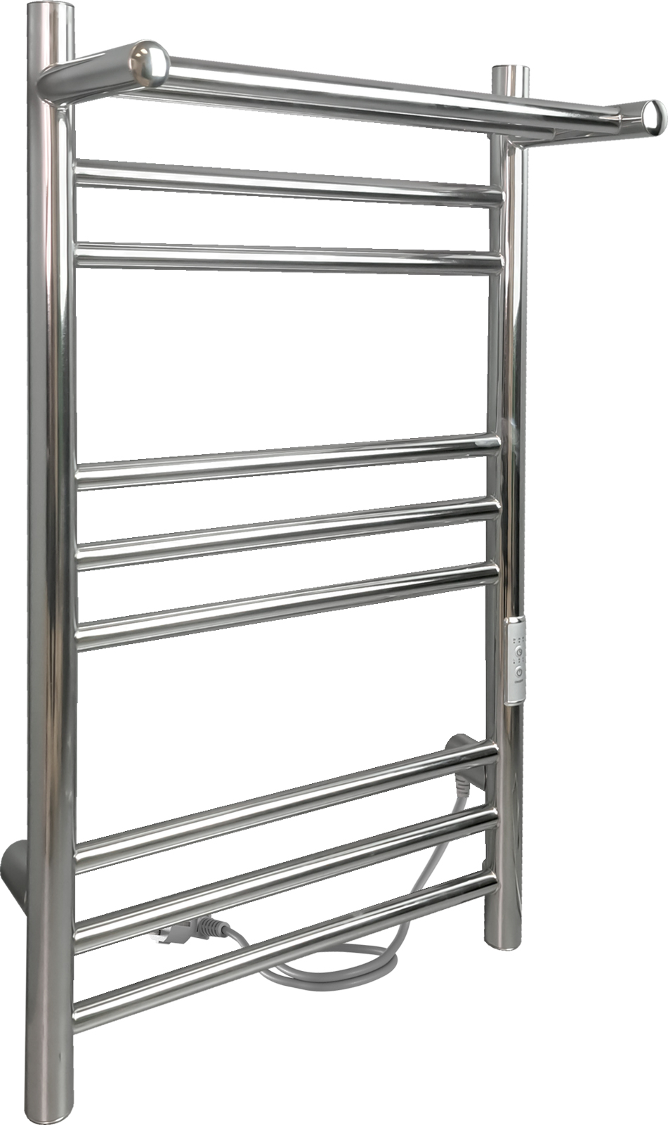 Изображение товара Электрический полотенцесушитель Indigo Line Trinity хром с полкой 70x43.2 см