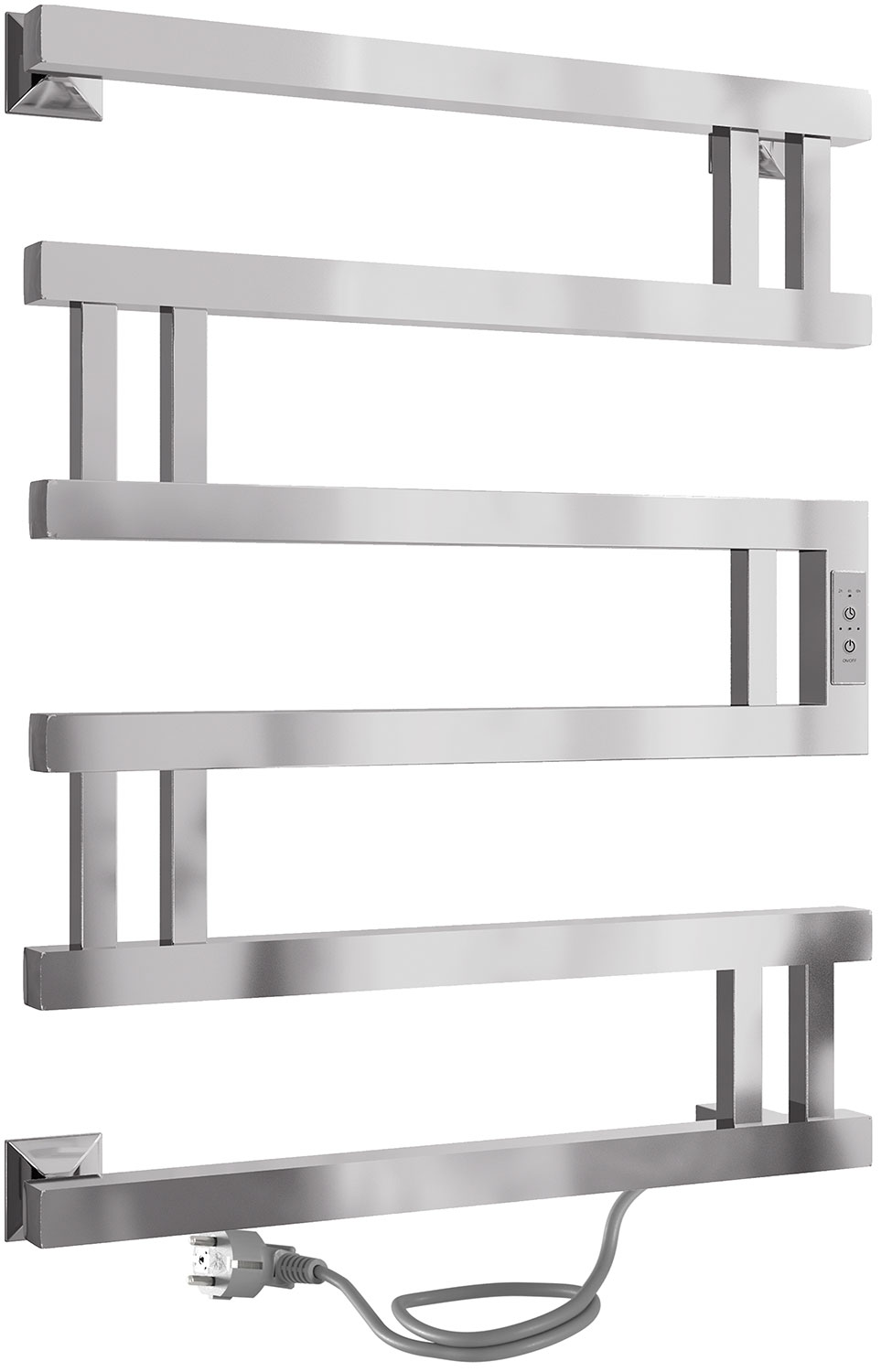 Изображение товара Электрический полотенцесушитель Indigo Muza без полки хром (DGM60-50Rt)