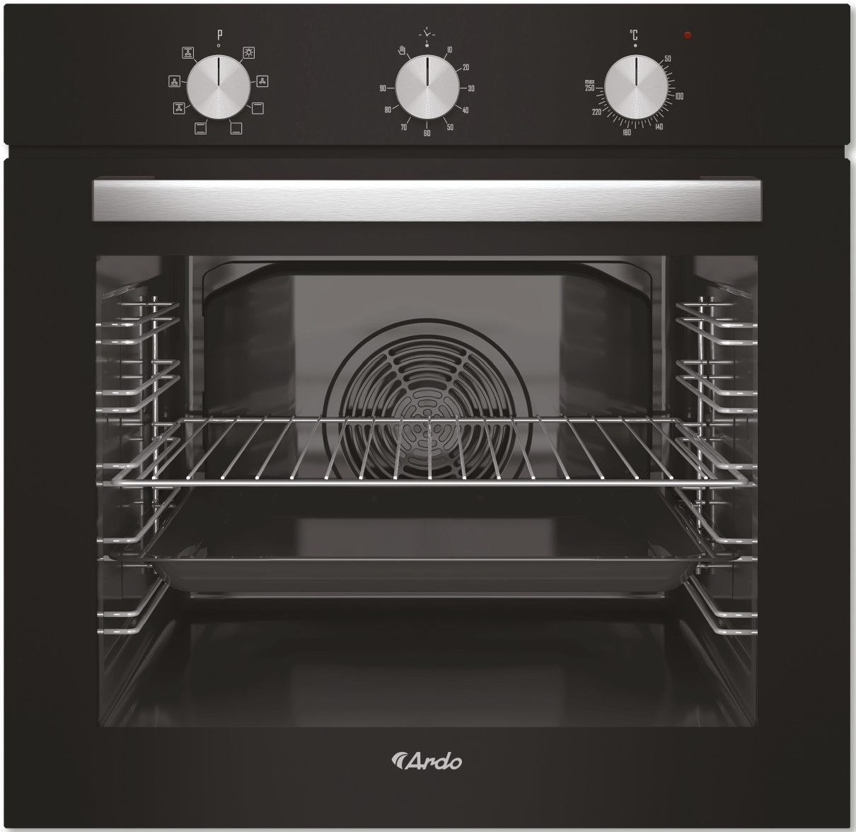 Изображение товара Электрический встраиваемый духовий шкаф Ardo BO18B2 79 л 8 режимов черный