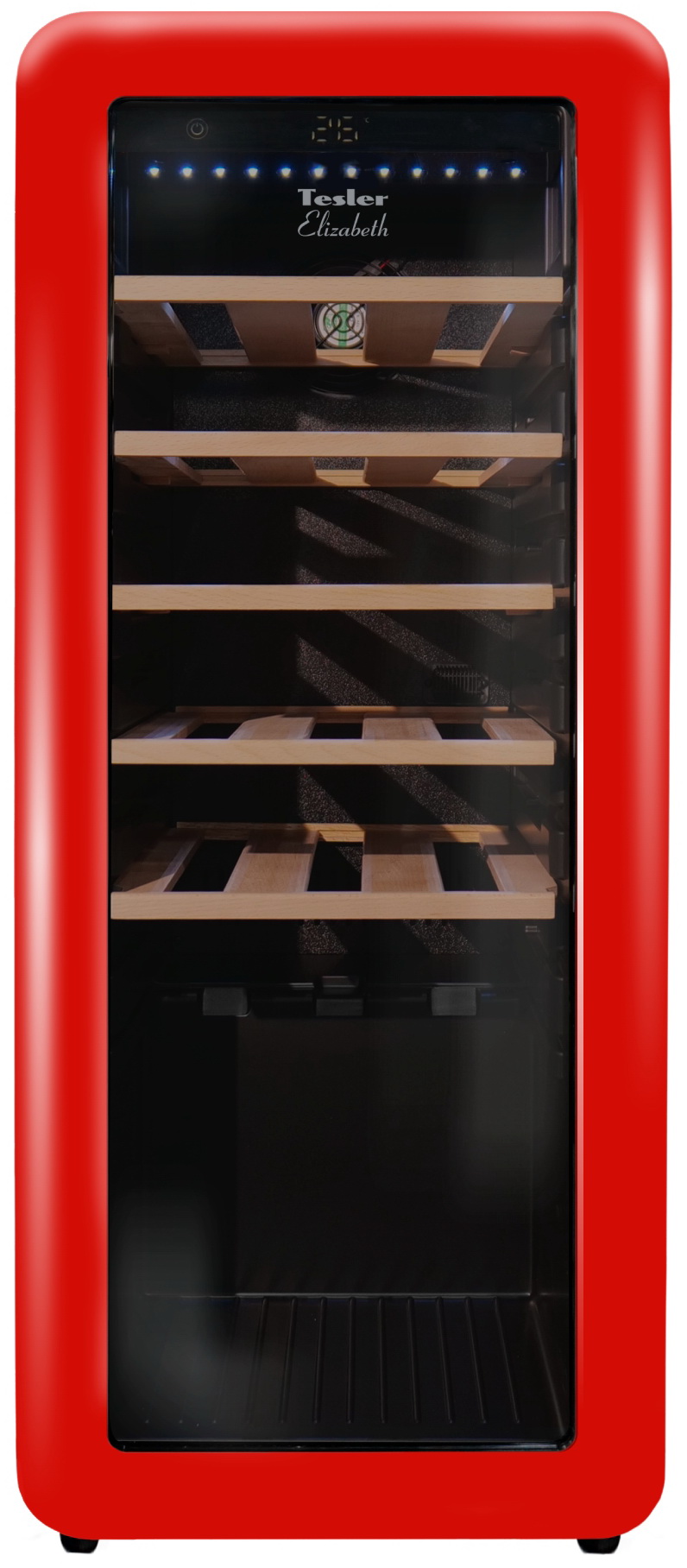

Винный шкаф Tesler CWC-248 RUBY RED, Красный