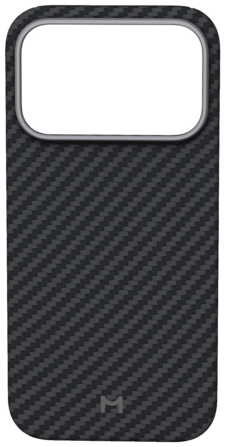 Изображение товара Чехол для мобильного телефона Magssory Aramid Frame Case для iPhone 17 Pro с MagSafe, черный