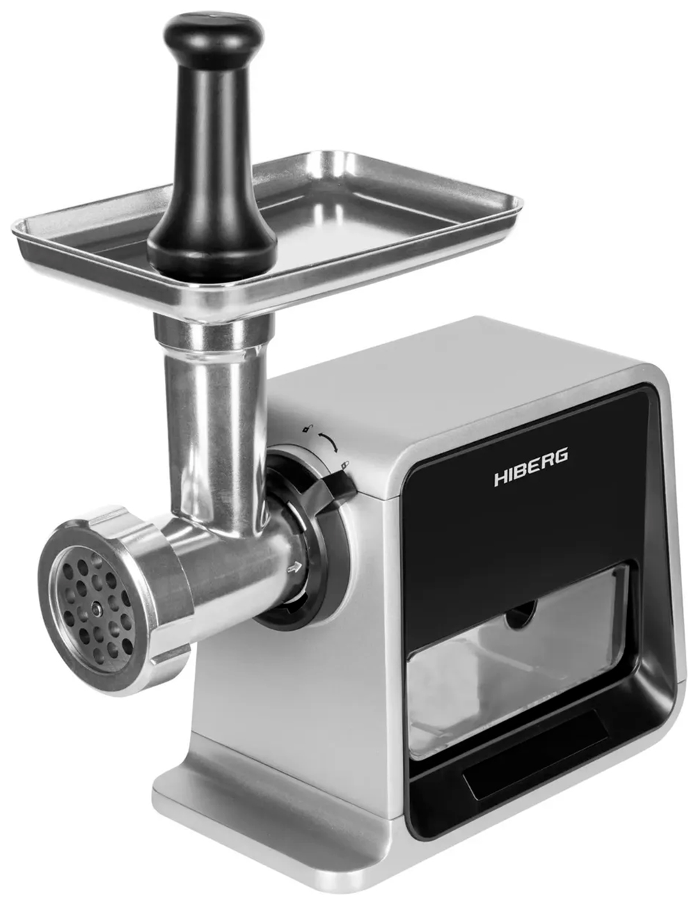 

Мясорубка Hiberg MG 880 B, Черный/серый