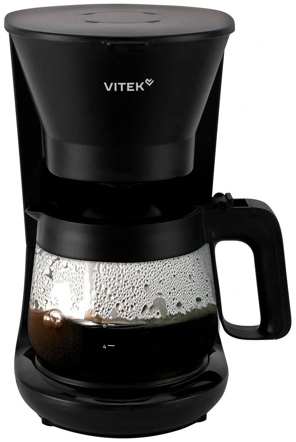 Изображение товара Капельная кофеварка Vitek VT-CMD1700 900 Вт черная для молотого кофе