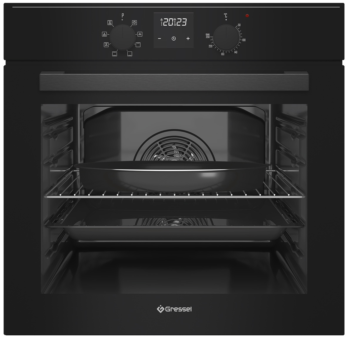 

Электрический духовой шкаф Gressel U6EB58000, Черный