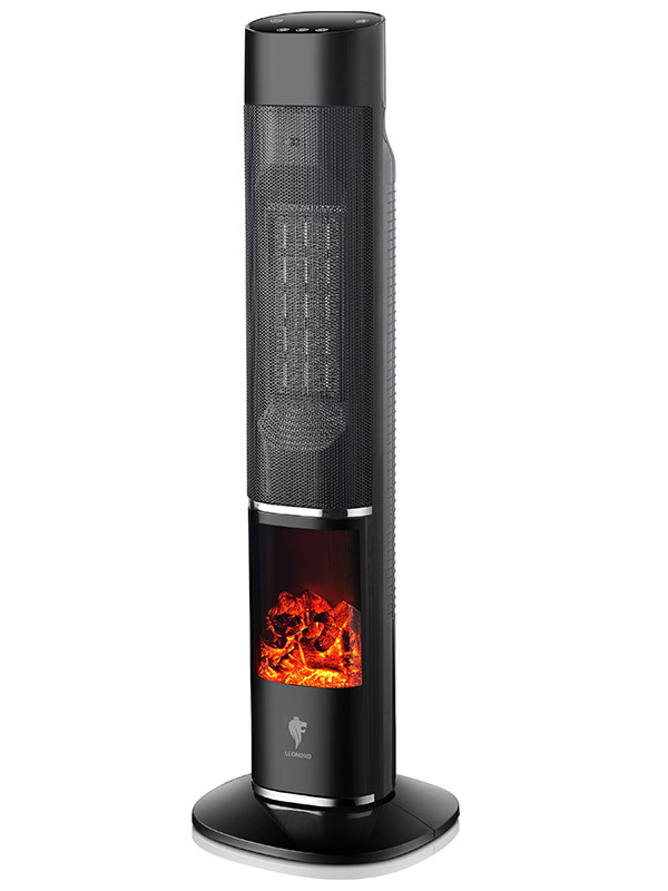 Изображение товара Тепловентилятор Leonord LPTC-6009K напольный с дистанционным управлением черный 79 см