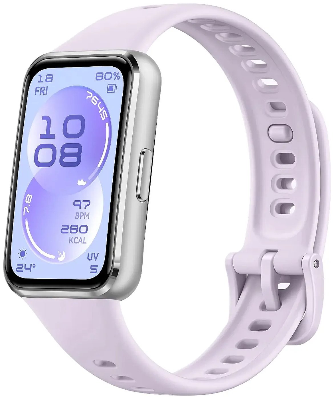 Изображение товара Фитнес браслет Huawei Band 11 (55020GVB) Purple Silver Aluminum Alloy Case Изображение товара Фитнес браслет Huawei Band 11 (55020GVB) Purple Silver Aluminum Alloy Case