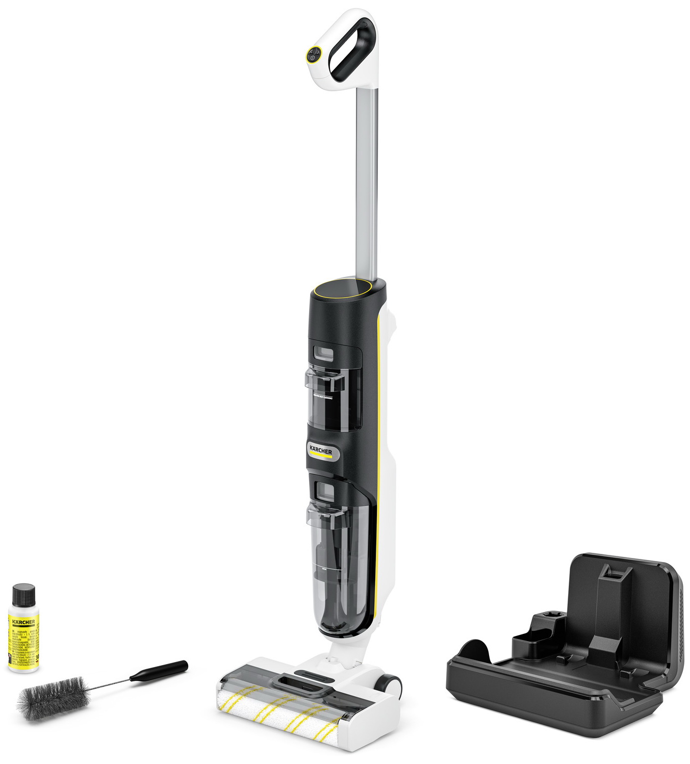 Изображение товара Вертикальный моющий пылесос Karcher FCV 4 Dry с сушилкой Thermo!Dry и регулятором мощности