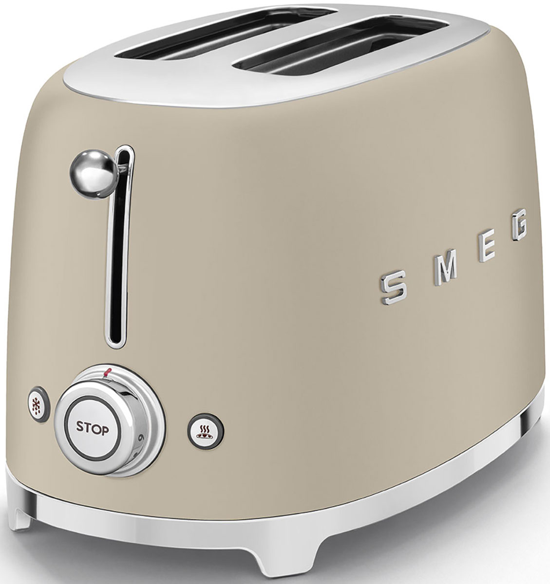 Изображение товара Тостер Smeg TSF01MLMEU нержавеющая сталь стиль ретро 2 слота Изображение товара Тостер Smeg TSF01MLMEU нержавеющая сталь стиль ретро 2 слота