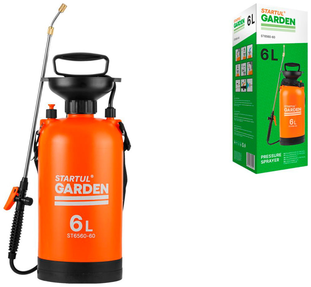 фото Опрыскиватель компрессионный startul garden 6 литров (st6560-60)