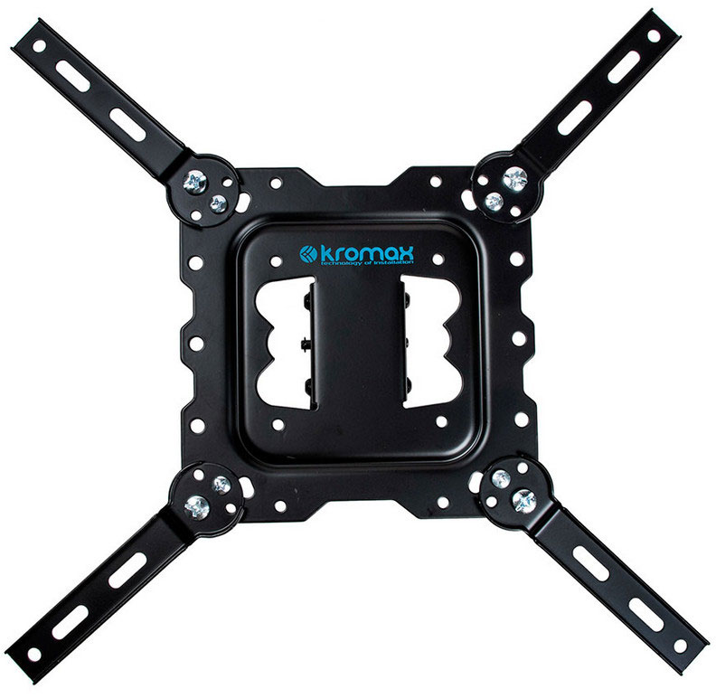 Изображение товара Кронштейн для телевизора Kromax DIX-16 black наклонно-поворотный настенный
