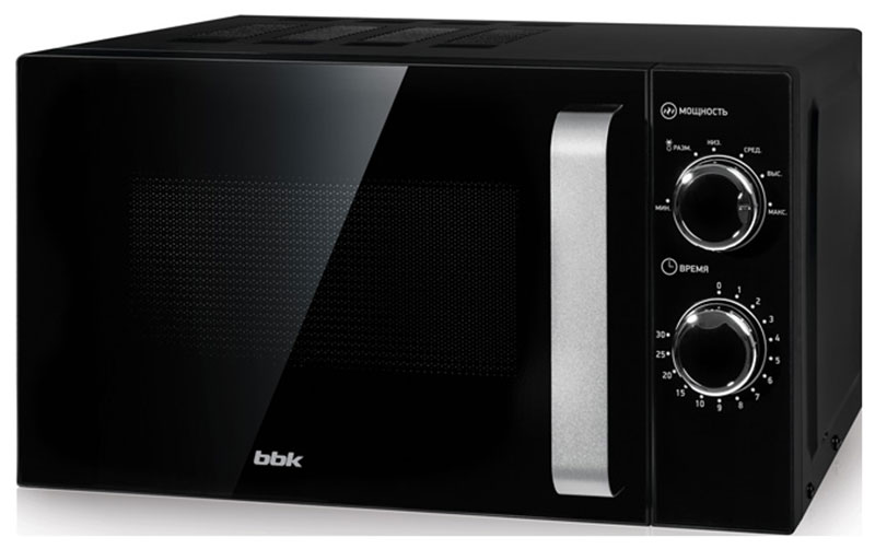 Изображение товара Микроволновая печь BBK 20MWS-776M/B-M черный с механическим управлением