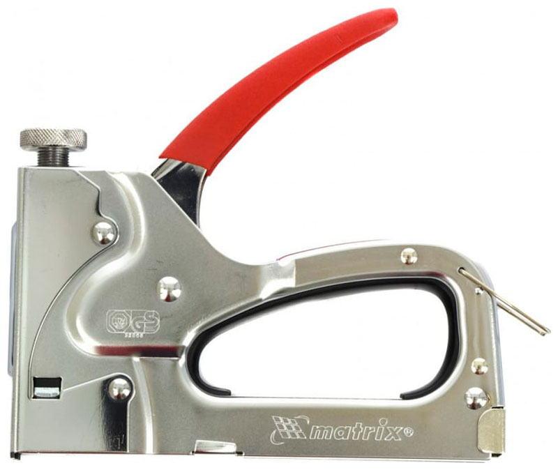 Изображение товара Мебельный четырехфункциональный степлер Matrix 40901 с регулируемой силой удара