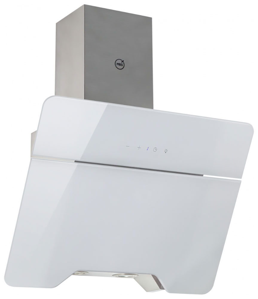 Изображение товара Вытяжка кухонная MBS FELICIA 160 GLASS WHITE с сенсорным управлением