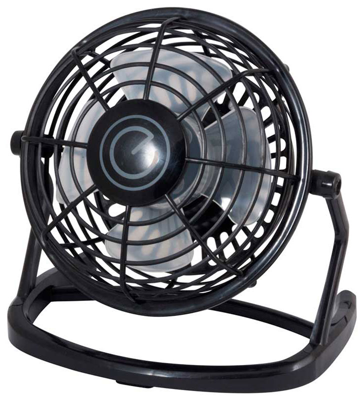 Изображение товара Настольный вентилятор Energy EN-0604 USB черный 2.5 Вт один скоростной режим