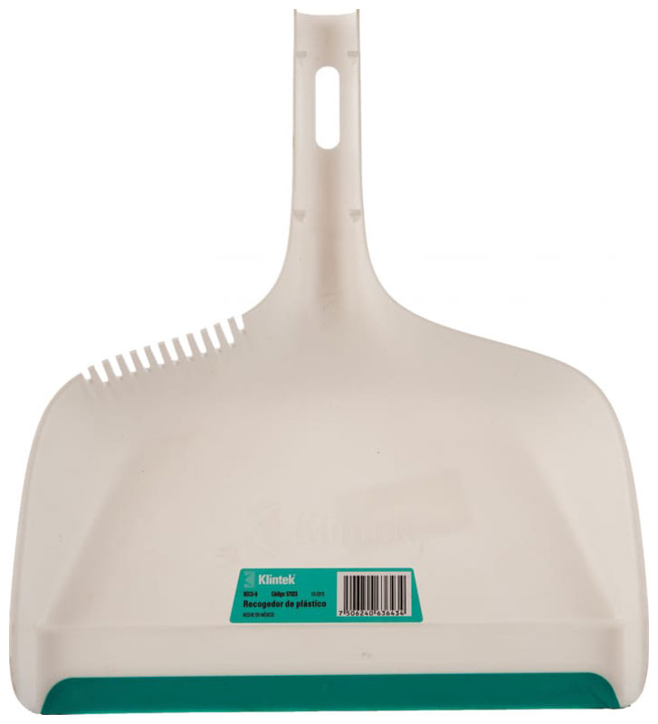 Изображение товара Совок Klintek RECO-9 57023 для сбора мусора из пластика с резиновой вставкой