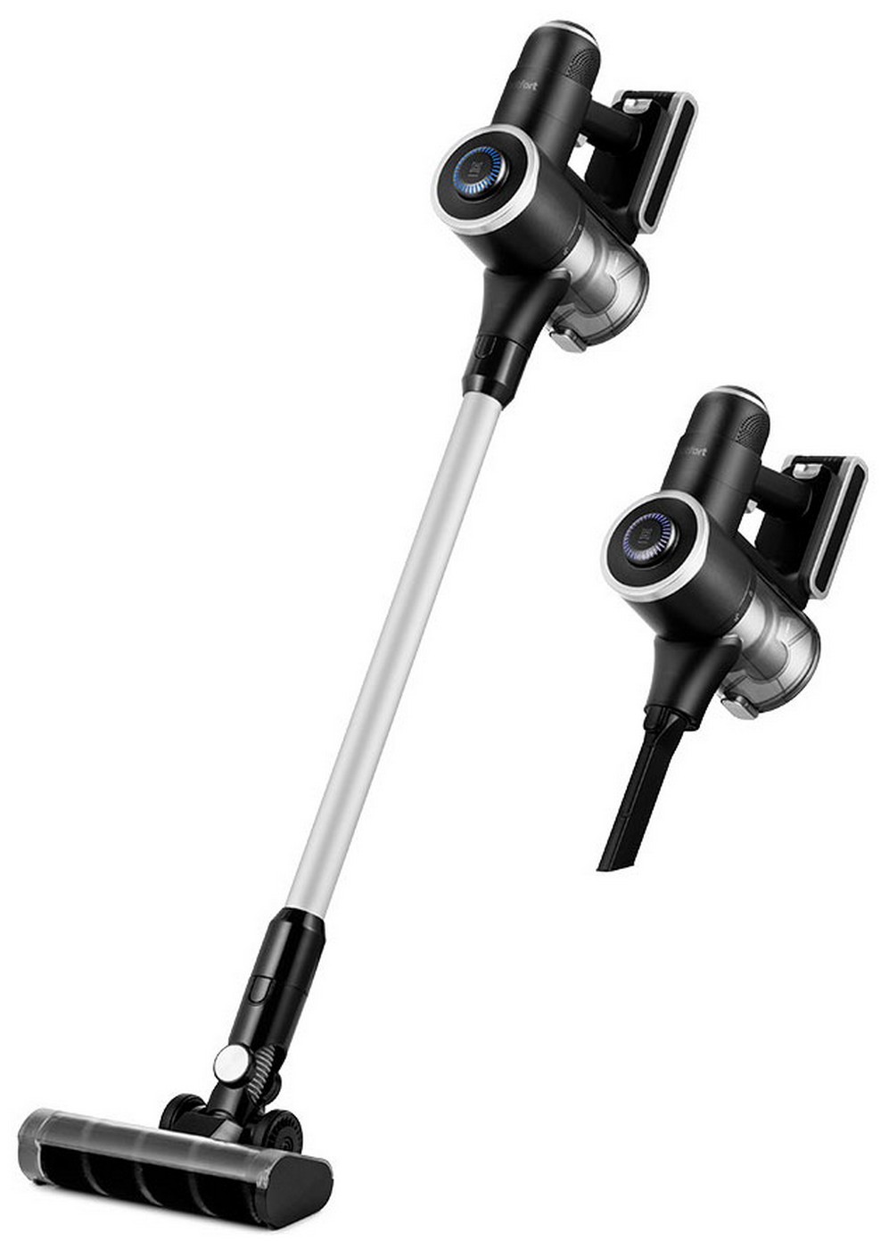 Изображение товара Беспроводной вертикальный пылесос Kitfort KT-5123 2 в 1, циклоническая система