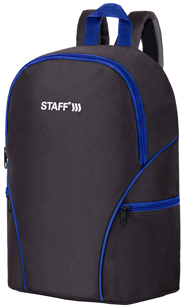Изображение товара Универсальный рюкзак Staff TRIP 12 л черный с синими деталями