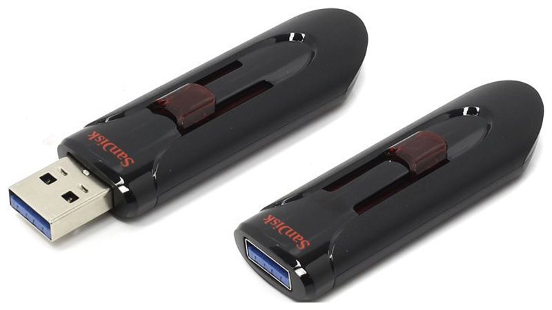 Изображение товара Флеш-накопитель Sandisk Cruzer Glide [3.0 64 Gb пластик черный]