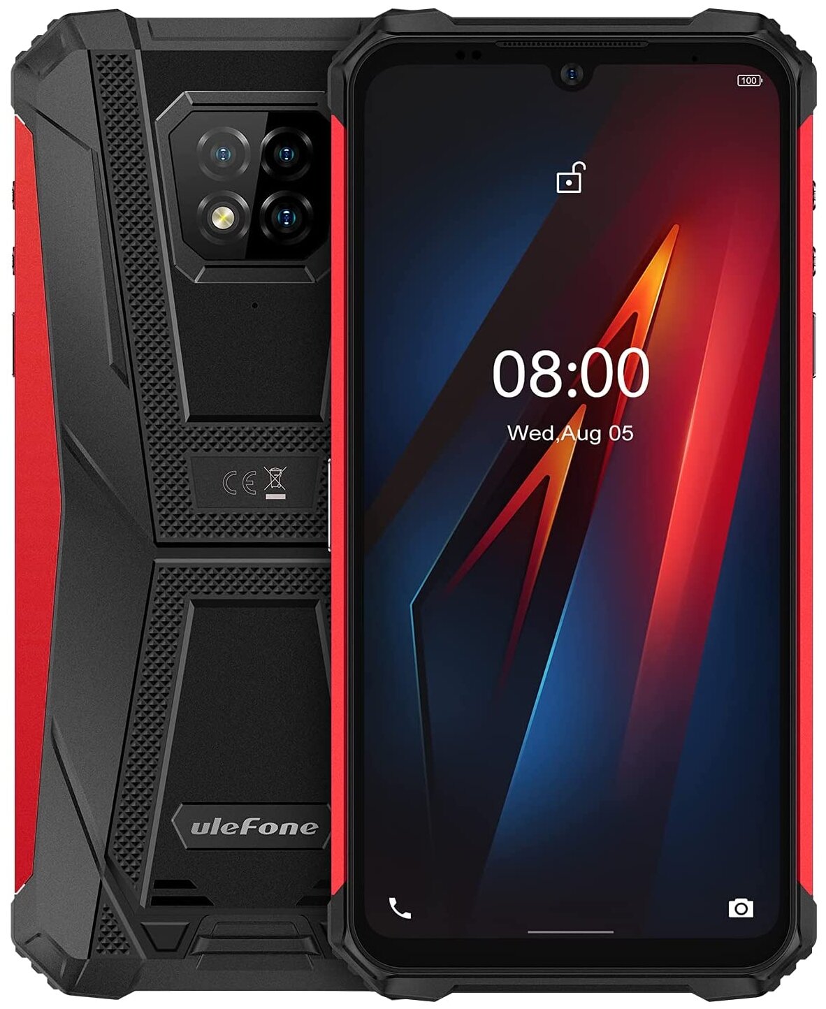 Смартфон Ulefone Armor 8 red/красный смартфон ulefone armor x10 pro global черный