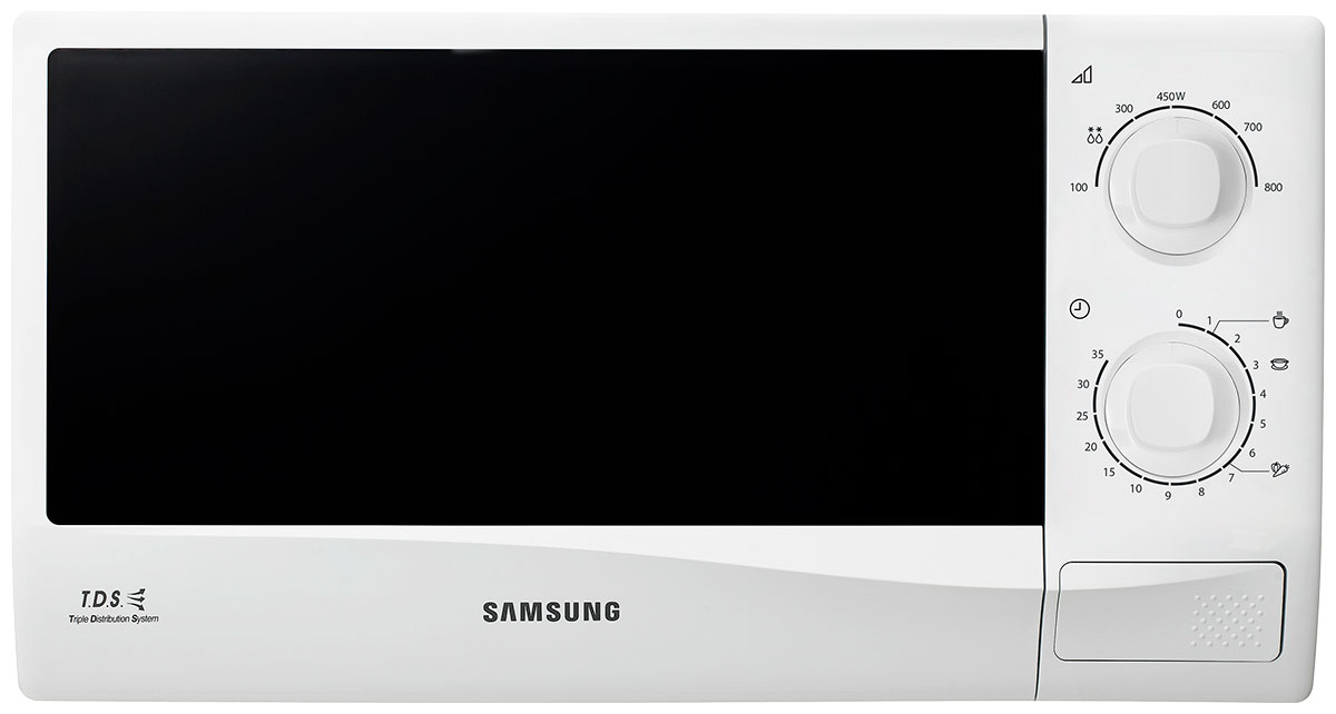 Микроволновая печь - СВЧ Samsung ME81KRW-2/BW микроволновая печь samsung me81krw 1 bw белая