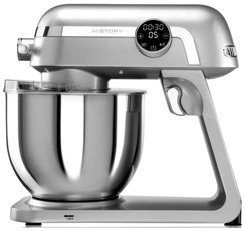 Кухонная машина HiSTORY IKM-XD323 silver