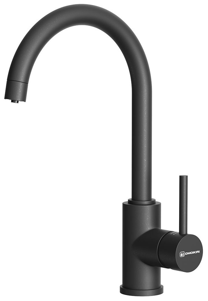 Изображение товара Кухонный смеситель Omoikiri Shinagawa 2 Plus-BL латунь/черный (4994403)