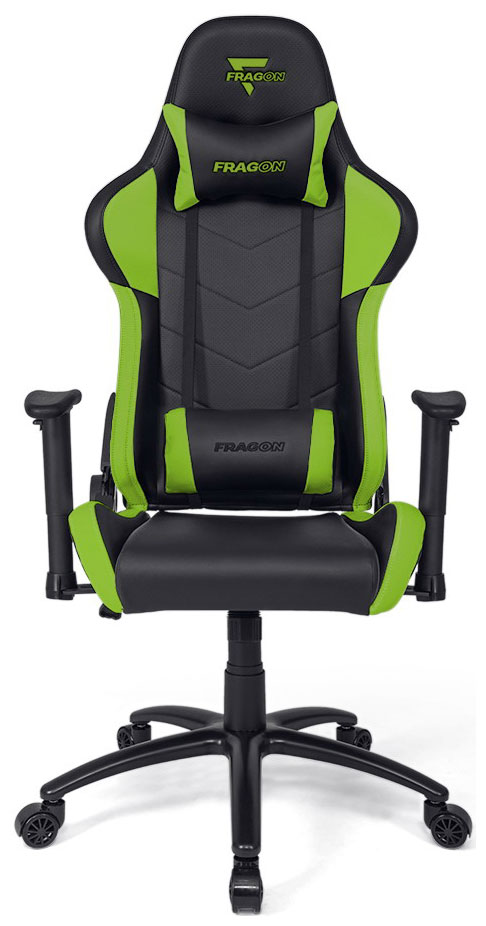 Игровое компьютерное кресло GLHF 2X черно-зеленое FGLHF2BT2D1222GN1 prime черное зеленое компьютерное кресло зеленый