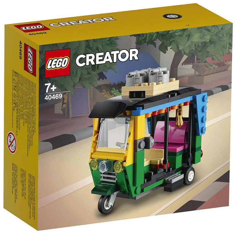 Конструктор Lego Creator Моторикша TUK TUK 40469 printio футболка классическая let s boost a tuk tuk