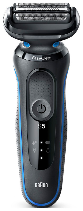 Электробритва Braun S5 51-B1000s Black/Blue Wet Dry 1//3 (Б0058407) Электробритва Braun S5 51-B1000s Black/Blue Wet Dry 1//3 (Б0058407)