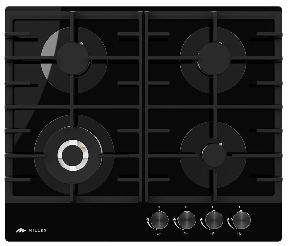 

Газовая варочная панель Millen MGHG 601 BL, Черный