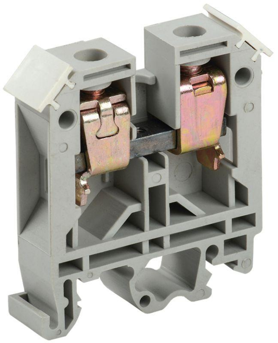 Изображение товара Изделия для электромонтажа IEK Зажим наборный ЗНИ-16кв.мм (JXB100A) сер.