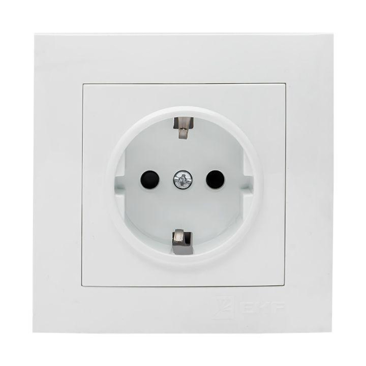 Изображение товара Розетка EKF Валенсия 16А IP20 с заземлительной защитой, монтаж скрытый