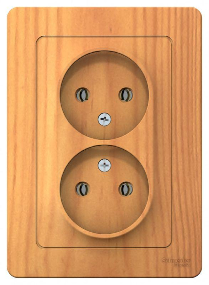 Изображение товара Розетка Systeme Electric SE Blanca 2-м СП IP20 16А Россия