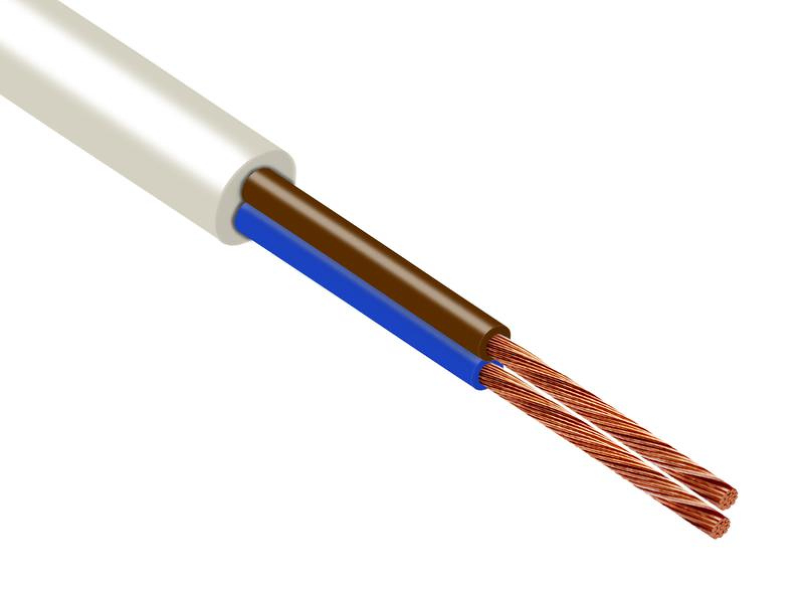 Изображение товара Кабели, провода и аксессуары ПромЭл Провод ПВСнг(А)-LS 2х1.5 Б (уп.100м)