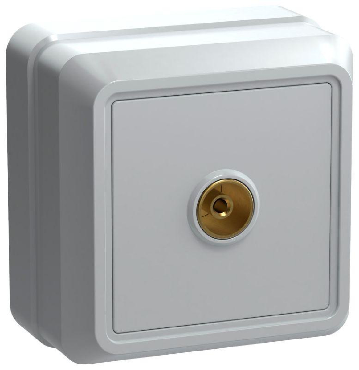 Изображение товара Розетки IEK Розетка телевизионная TV 1-м ОП Октава РТВ20-ОБ IP20 бел.