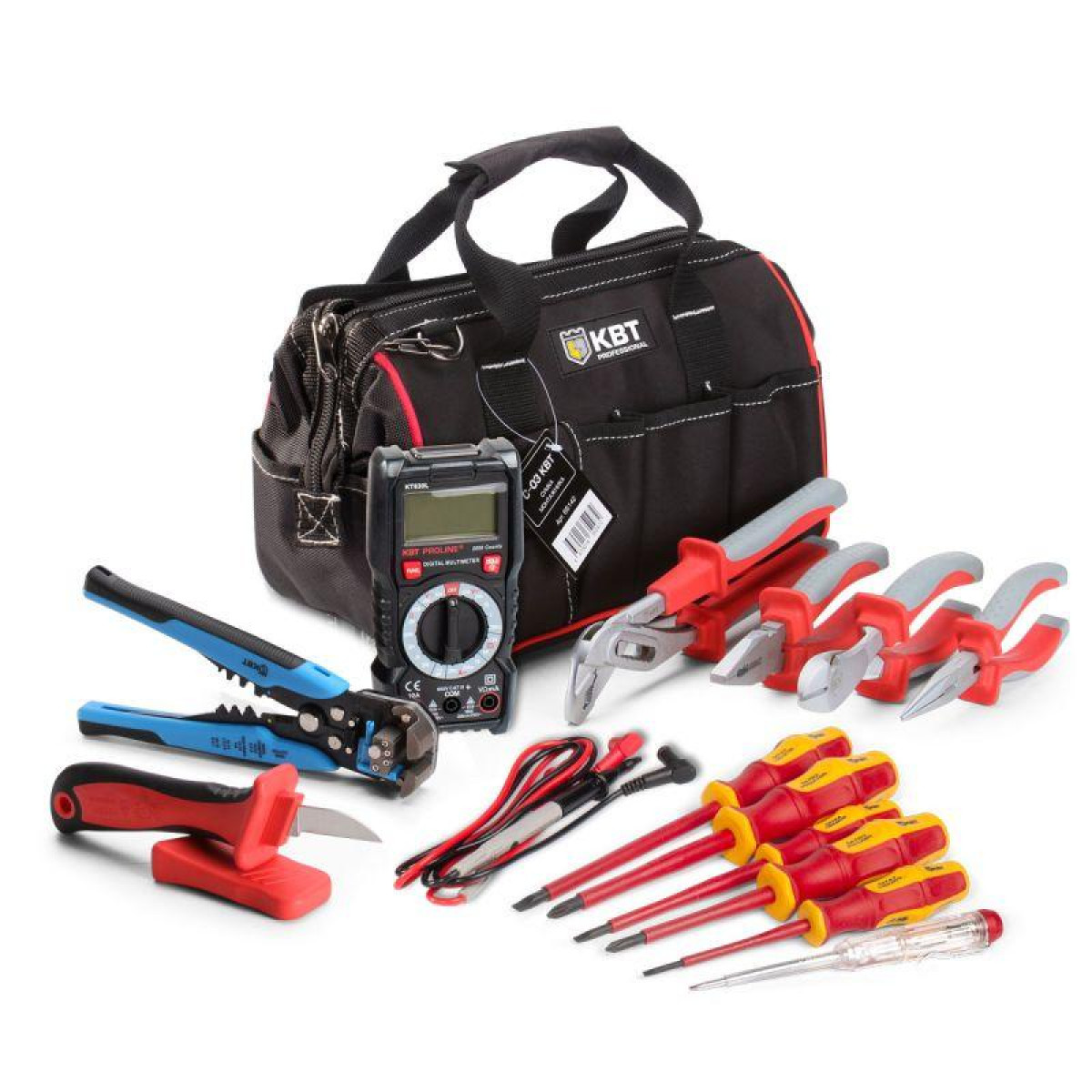 Изображение товара КВТ Набор электромонтажника НИЭ-02 (66353) для безопасной работы с электрикой